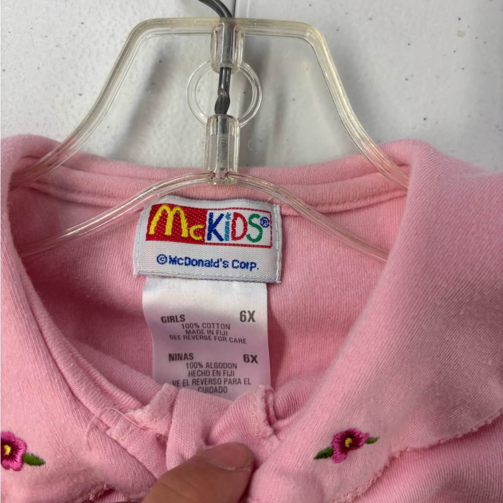 Vintage McKids Pink Girls' Top - Picture 2 of 4